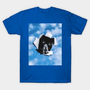 Astronaut paperhole T-Shirt